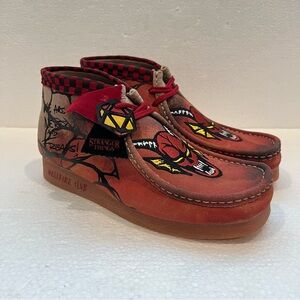 Clarks Stranger Things Wallabee Evo The Upside Down Boot Mens 9 Hellfire Club